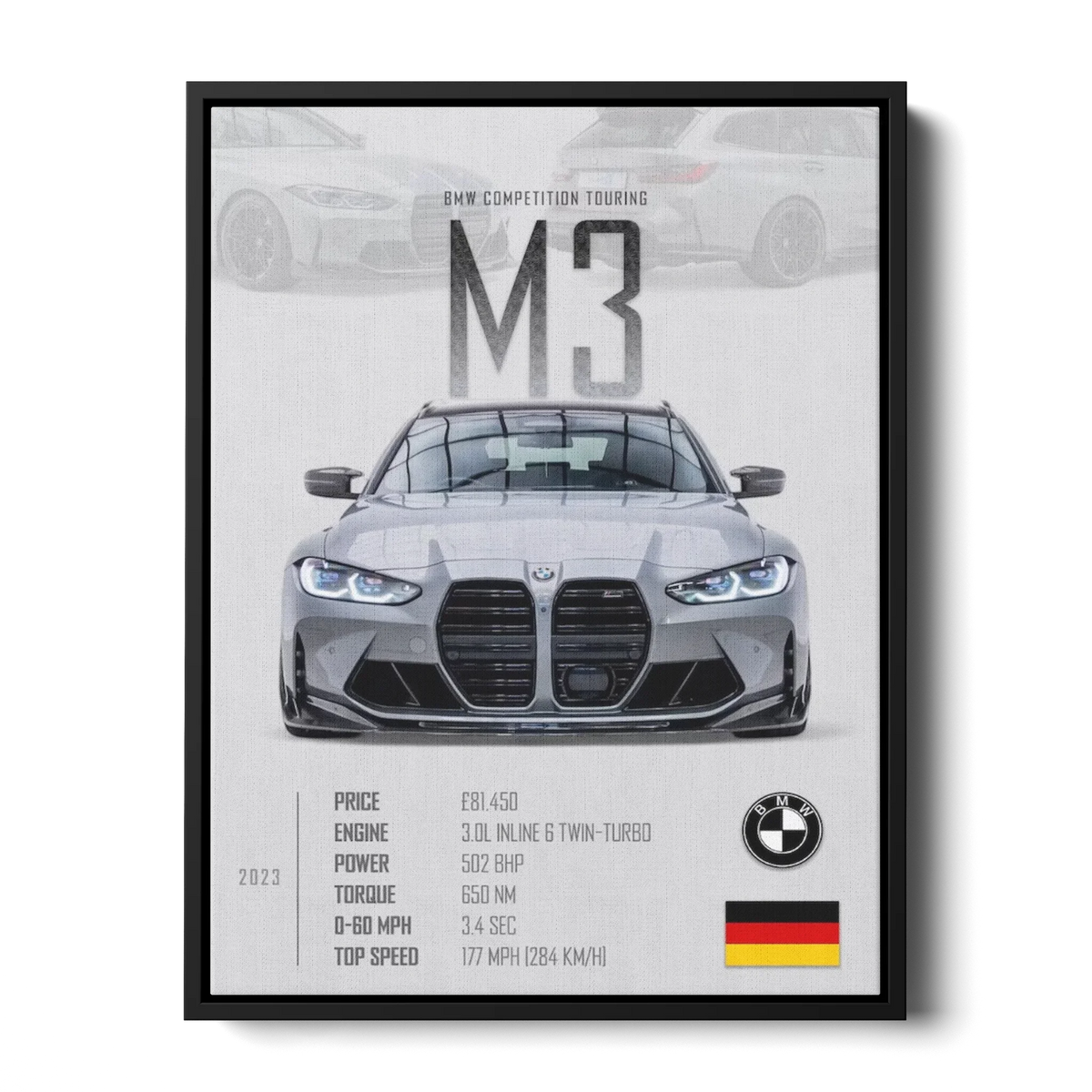 3 Series E30 Cyberpunk — Canvas Print