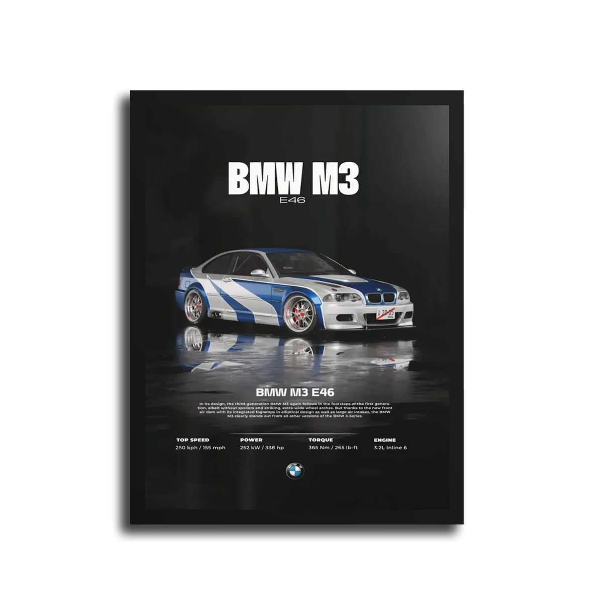 M3 E46 — Black Frame