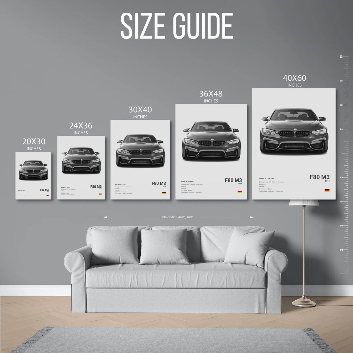 M3 G81 Touring — Size Guide