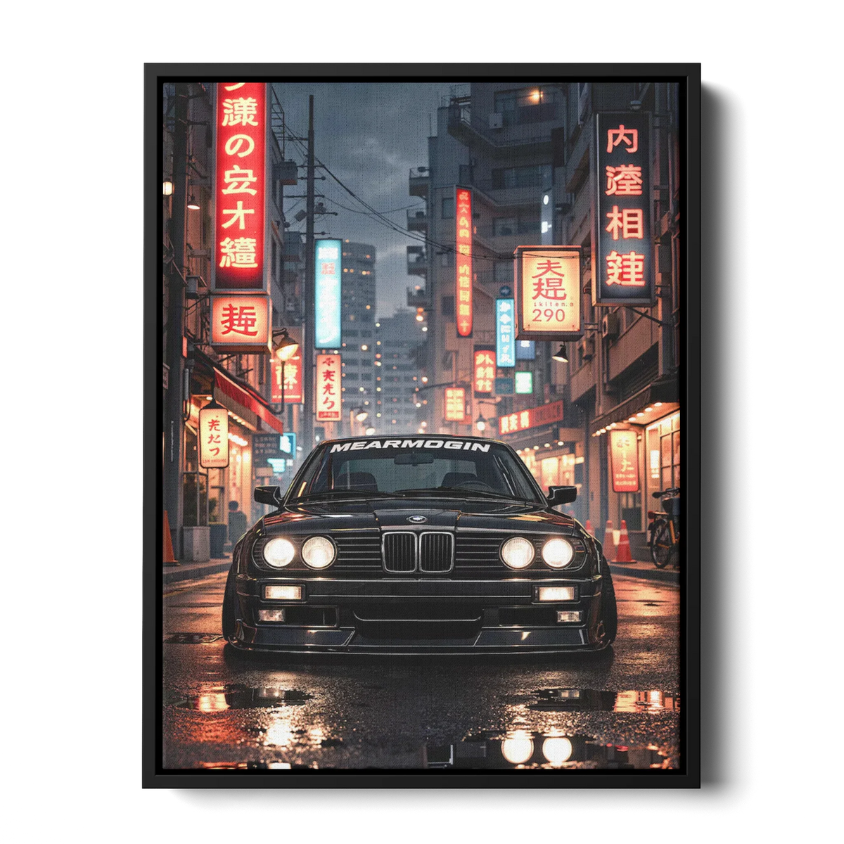 M4 F82 Headlight — Canvas Print