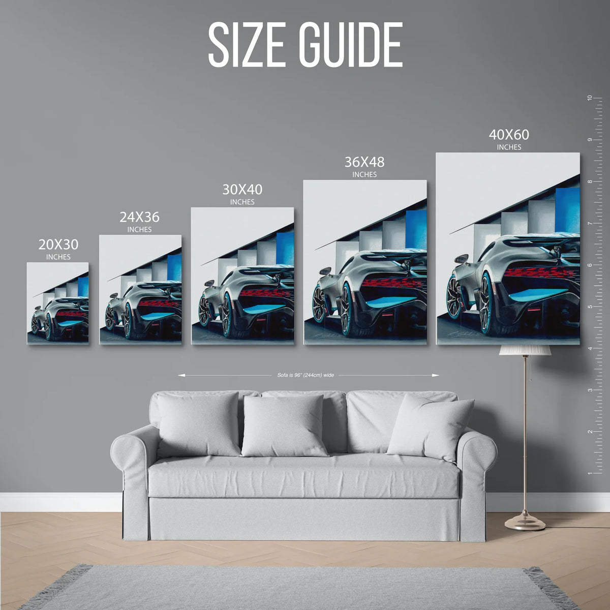 Divo Rear Architecture — Size Guide