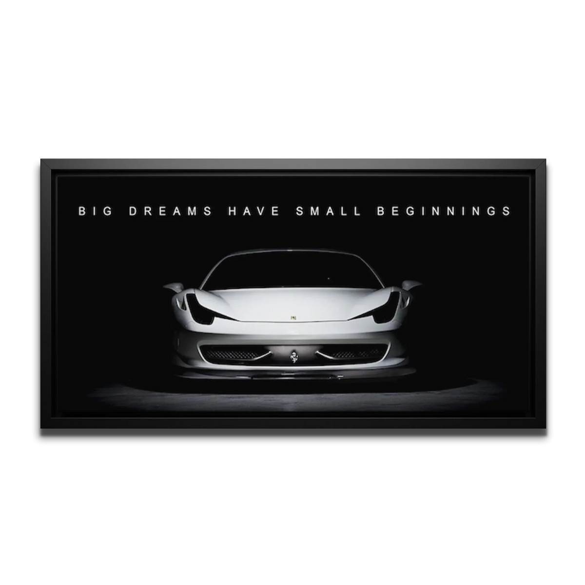 458 Big Dreams Panoramic — Canvas Print