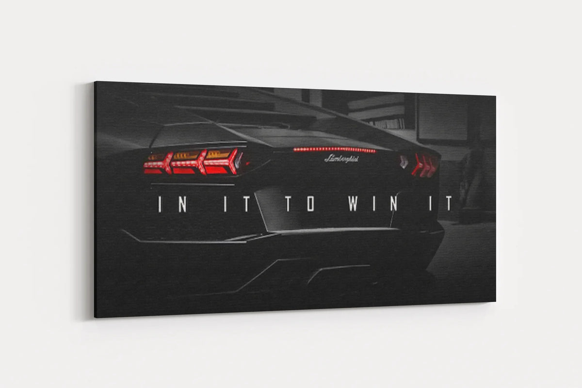 Aventador In It To Win It Panoramic — Studio View