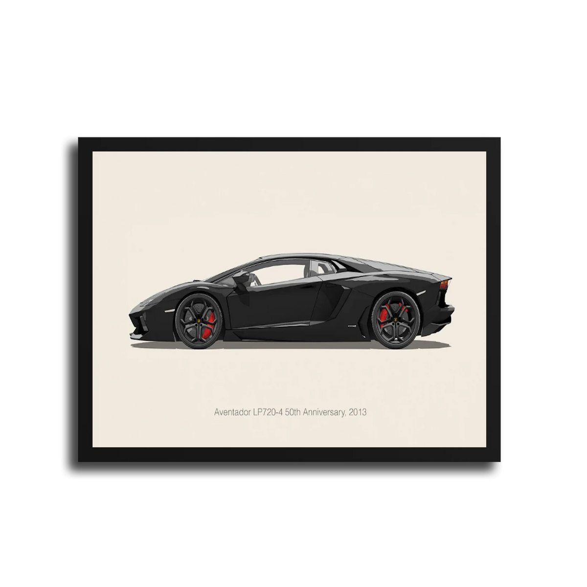 Aventador Lp720 50Th Anniversary — Black Frame