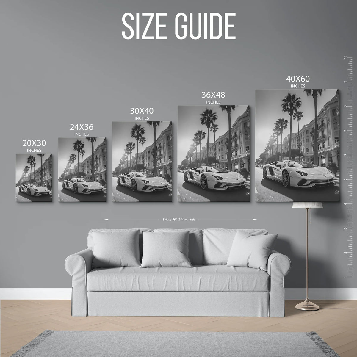 Aventador S Cannes Bw — Size Guide