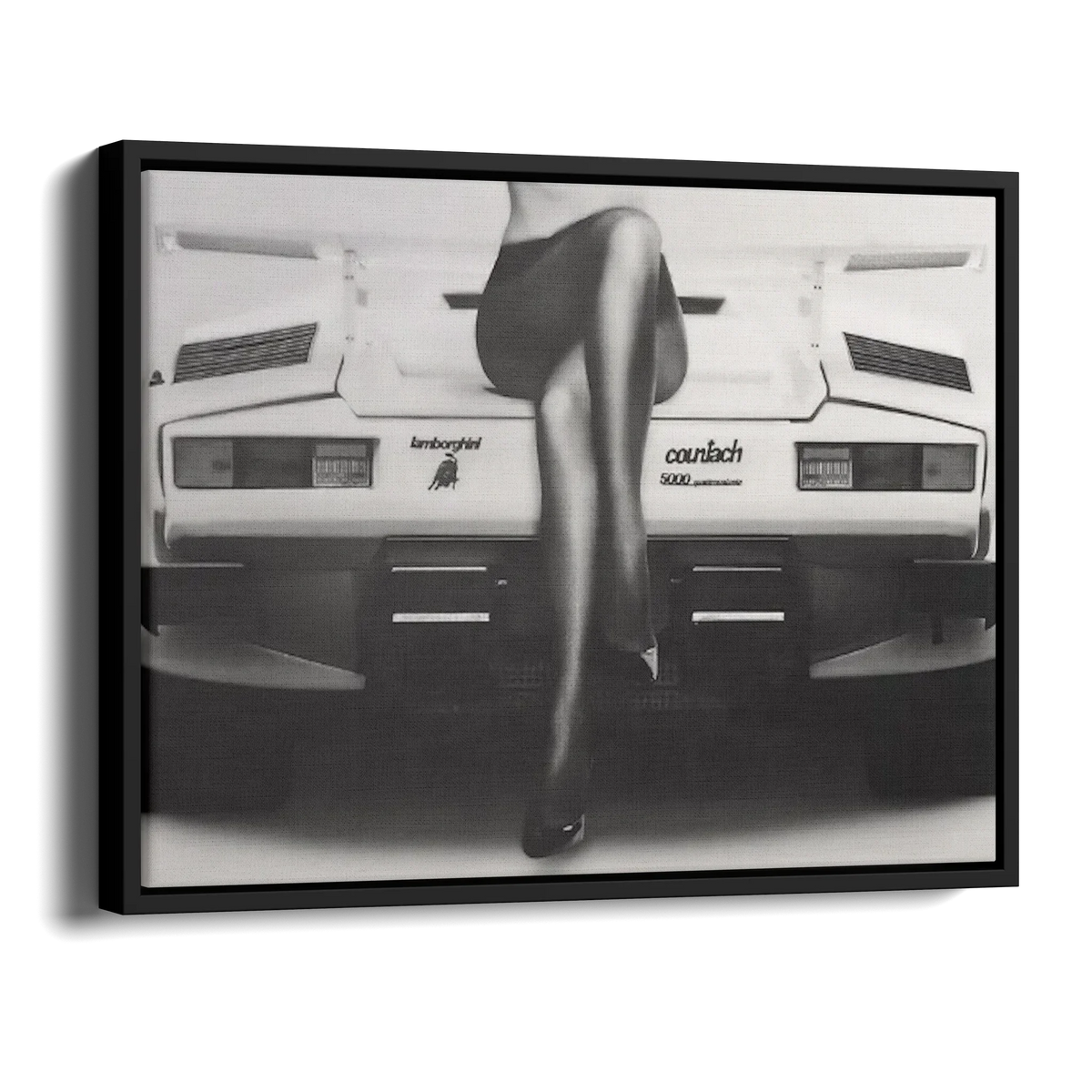 Countach 5000S Vintage Bw — Alternate View