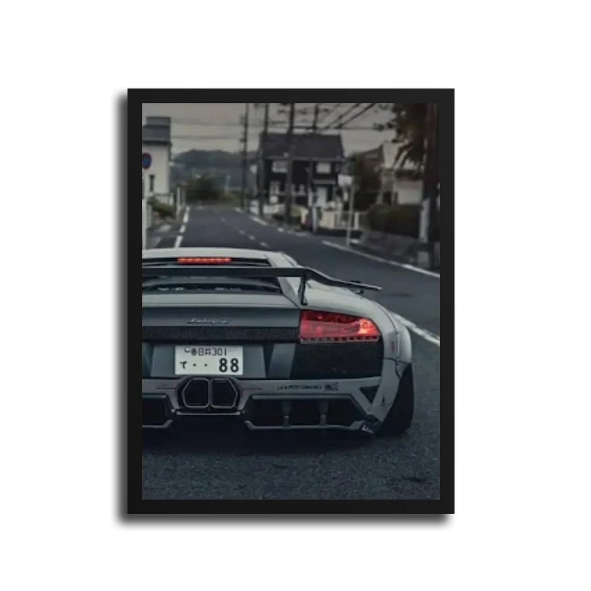 Murcielago Japan Street Bw — Black Frame