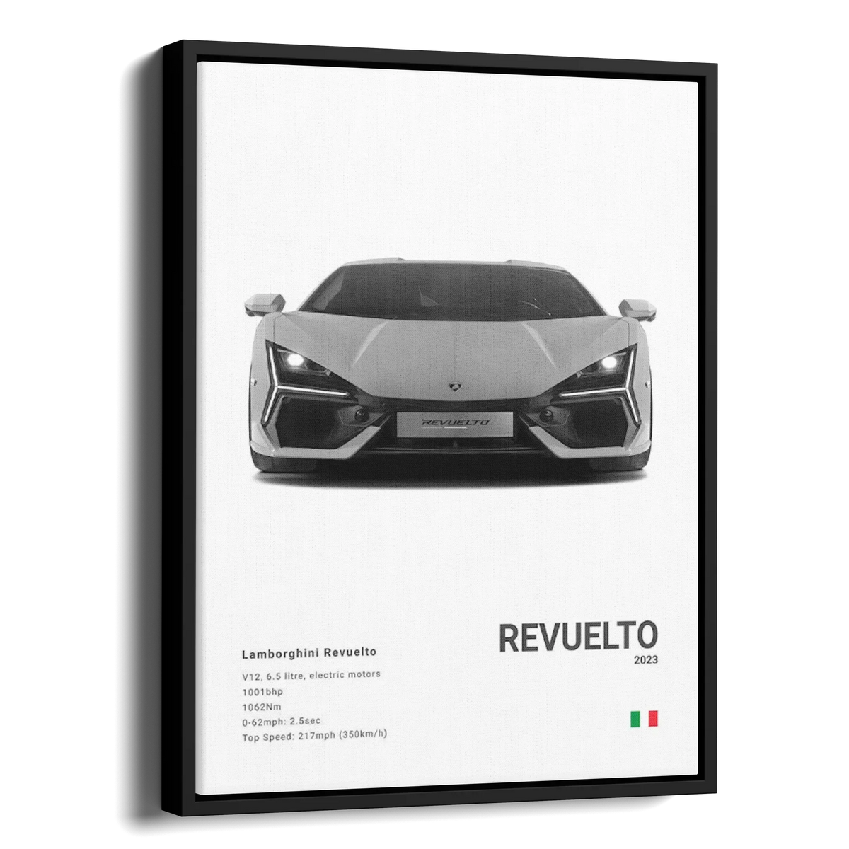 Revuelto 2023 Specs Bw — Alternate View