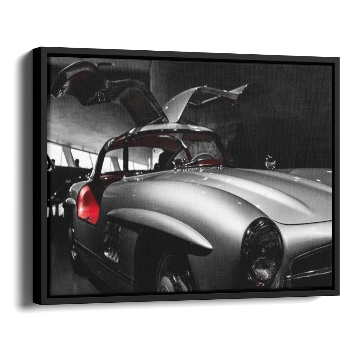 300Sl Gullwing Rear Bw — Alternate View