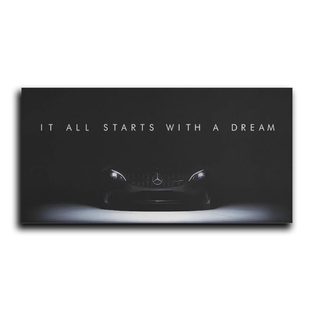 Gt Starts With Dream Panoramic — Canvas Detail