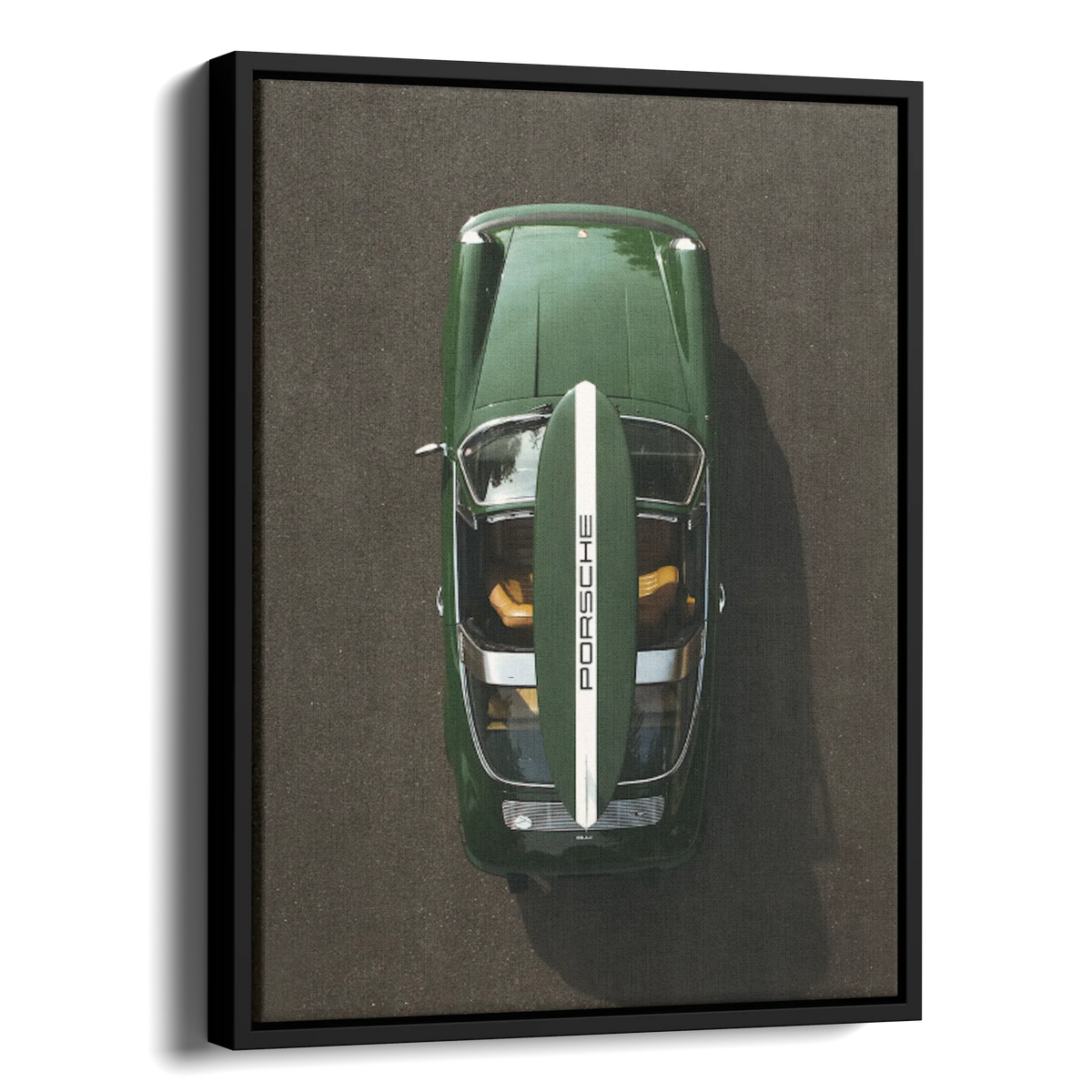 911 Carrera Top View Green — Alternate View