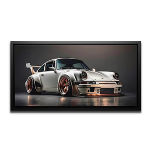 Rwb 930 White Panoramic — Canvas Print