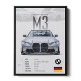 3 Series E30 Cyberpunk — Canvas Print
