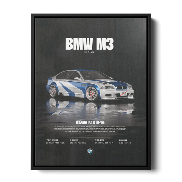 M3 E46 — Canvas Print