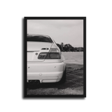 M3 E46 Rear — Black Frame