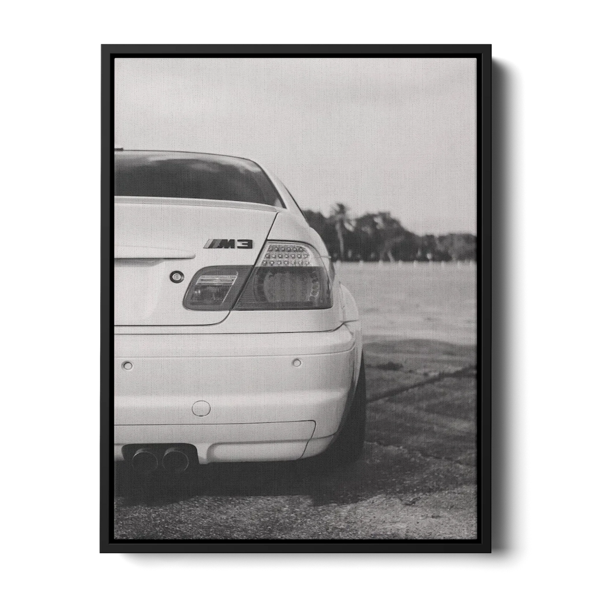 M3 E46 Rear — Canvas Print