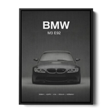 M3 E92 — Canvas Print