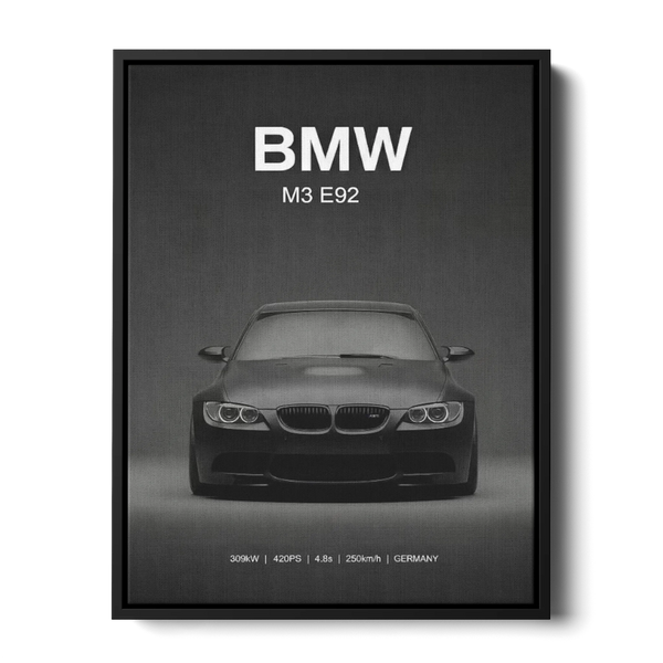 M3 E92 — Canvas Print