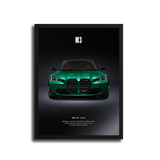 M3 F80 — Black Frame