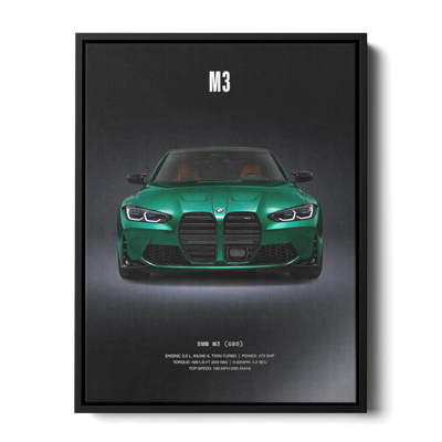 M3 F80 — Canvas Print