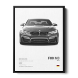 M3 G81 Touring — Canvas Print