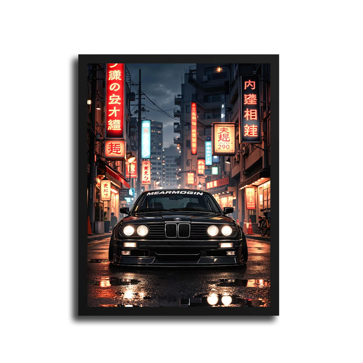 M4 F82 Headlight — Black Frame