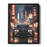 M4 F82 Headlight — Canvas Print