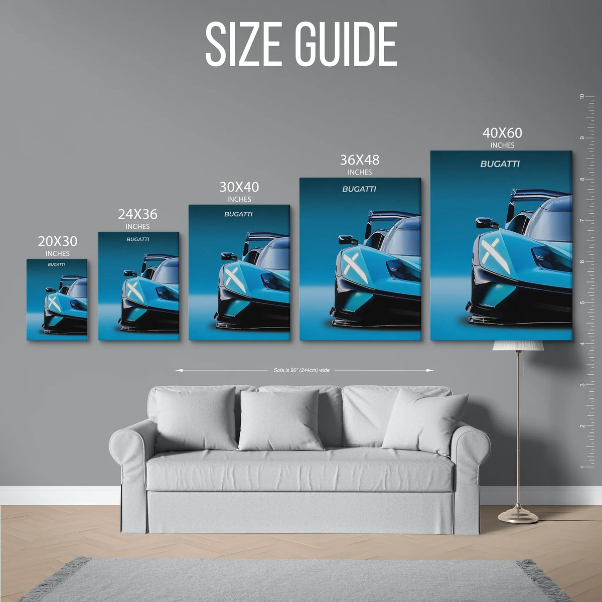 Bolide Front Closeup — Size Guide