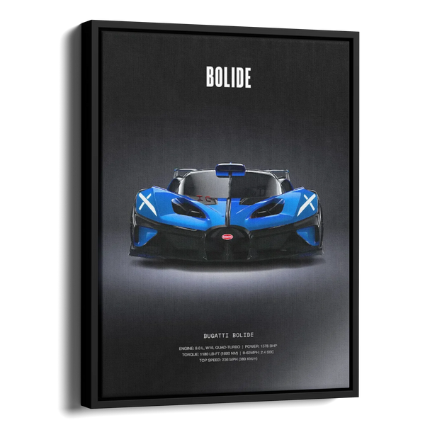 Bolide Specs Poster — Alternate View