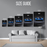 Bolide Specs Poster — Size Guide