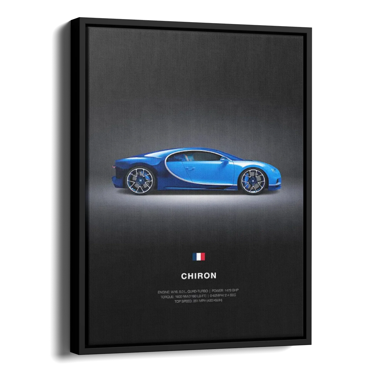 Chiron Dark French Flag — Alternate View