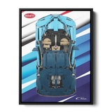 Chiron Lego Technic Top — Canvas Print