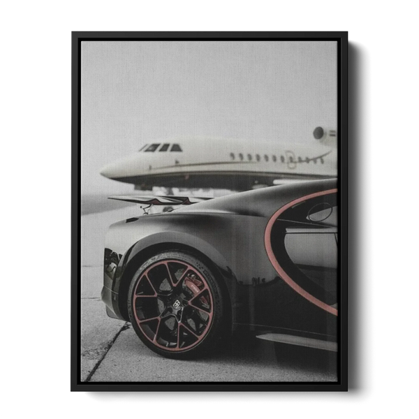Chiron Private Jet — Canvas Print
