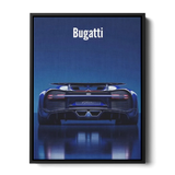 Chiron Rear Blue — Canvas Print