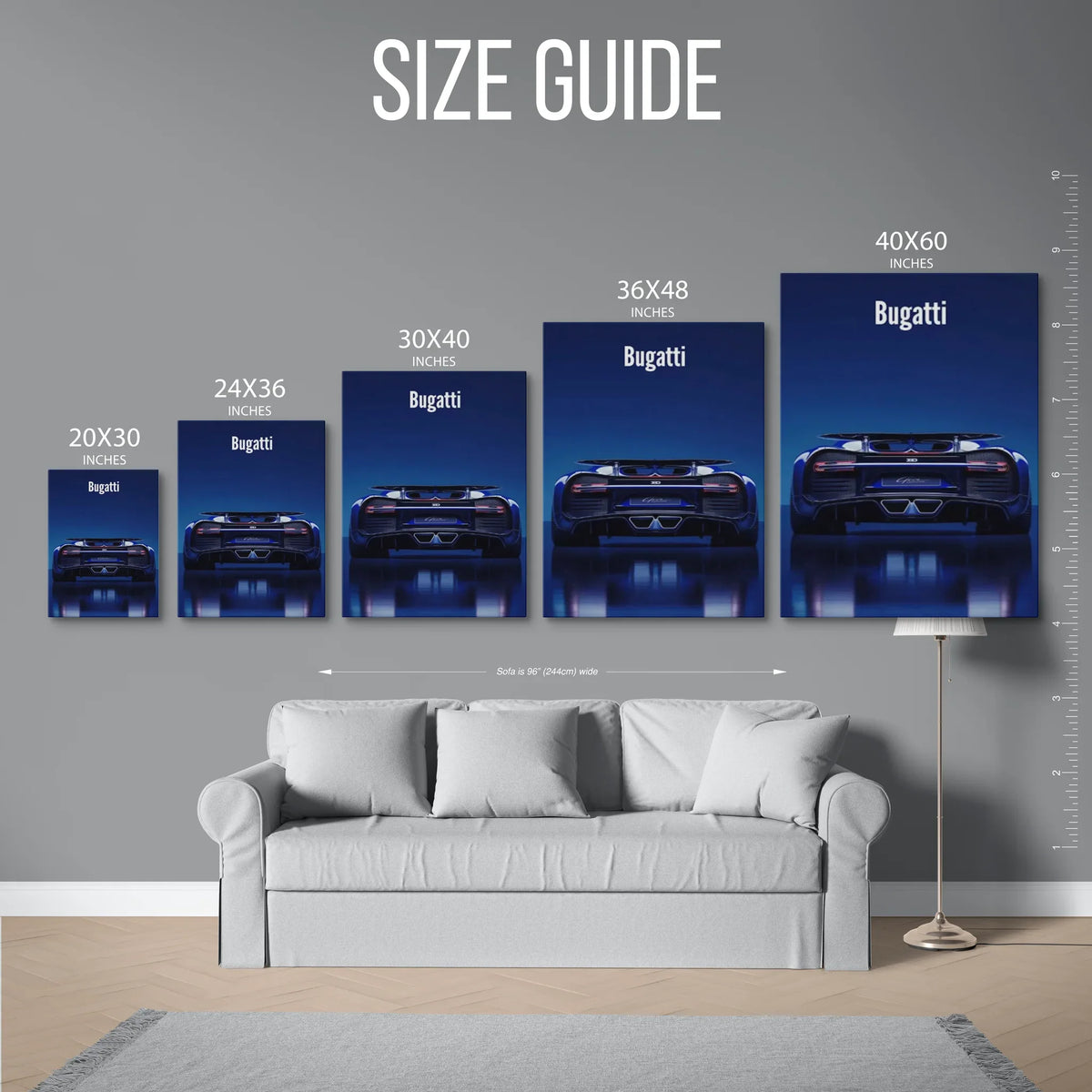 Chiron Rear Blue — Size Guide