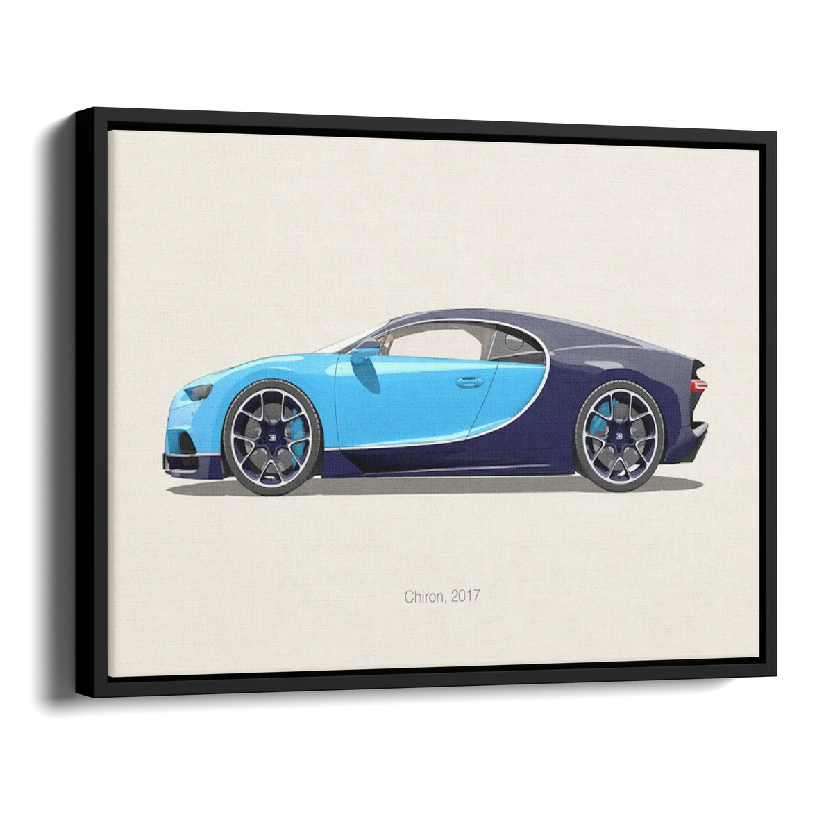 Chiron Side Illustration — Alternate View