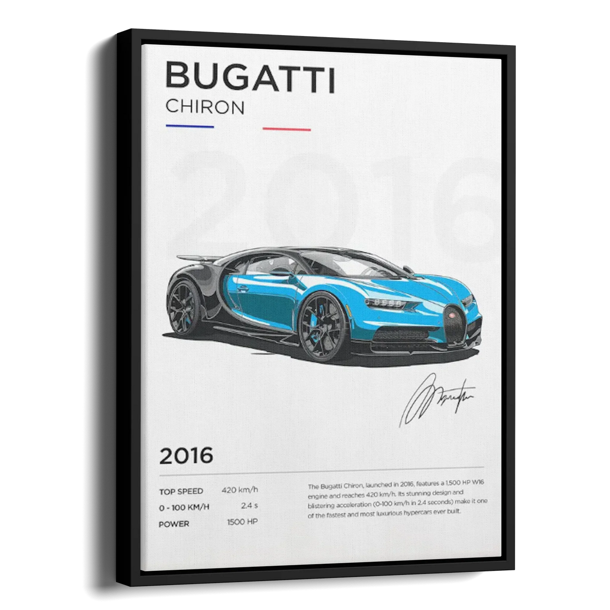 Chiron Specs Poster — Alternate View