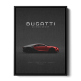Chiron Sport Red Poster — Canvas Print