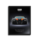 Chiron Super Sport 300 Front — Black Frame