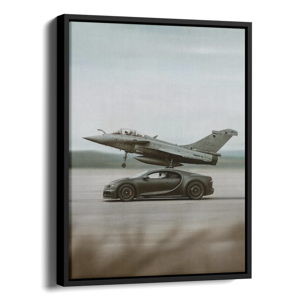 Chiron Vs Fighter Jet — Alternate View