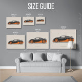 Veyron Super Sport Side — Size Guide
