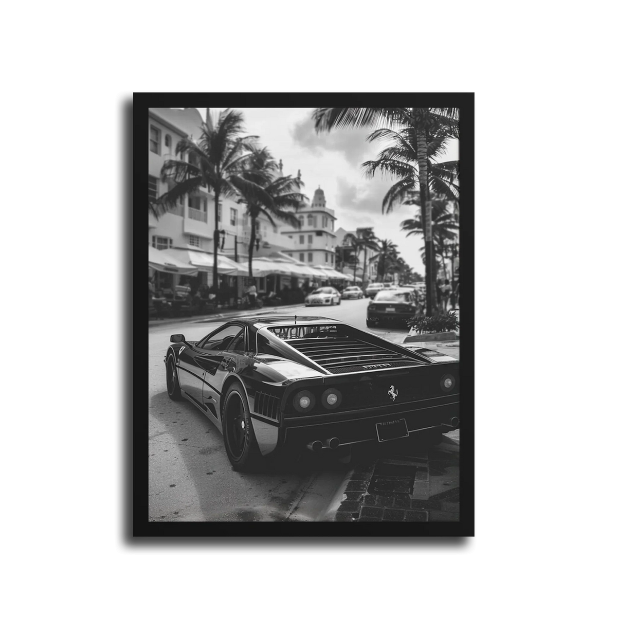 288 Gto Miami Bw — Black Frame