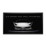 458 Big Dreams Panoramic — Canvas Print