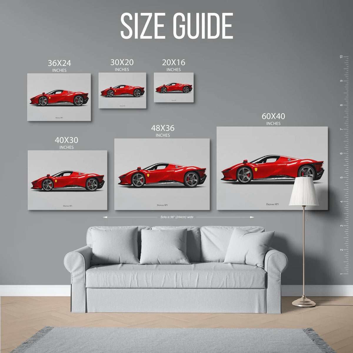 Daytona Sp3 Side — Size Guide
