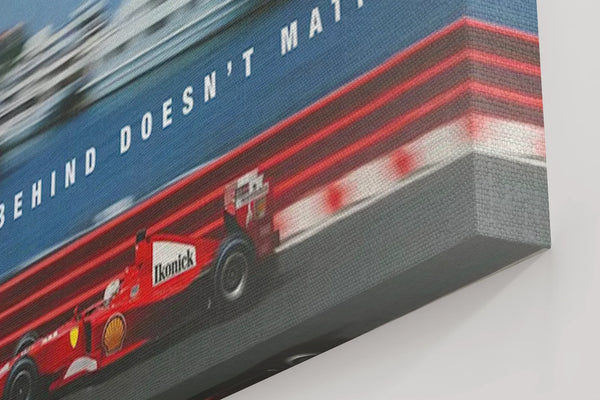 F1 Schumacher Behind Doesnt Matter — Close Up