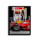 F1 Schumacher Shell Station — Black Frame