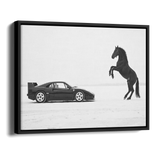 F40 Black Horse — Alternate View