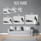 F40 Black Horse — Size Guide