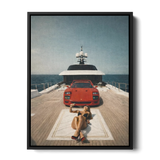 F40 Yacht Lifestyle — Canvas Print