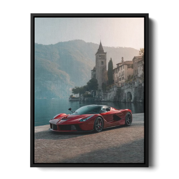 Laferrari Lake Como — Canvas Print